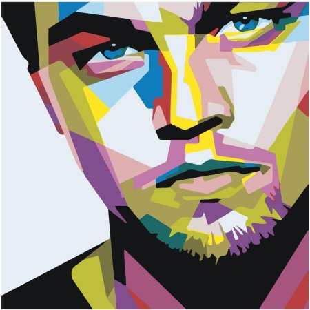 Портрет в стиле поп арт